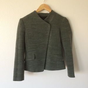 Ann Taylor Tweed Wool Blazer